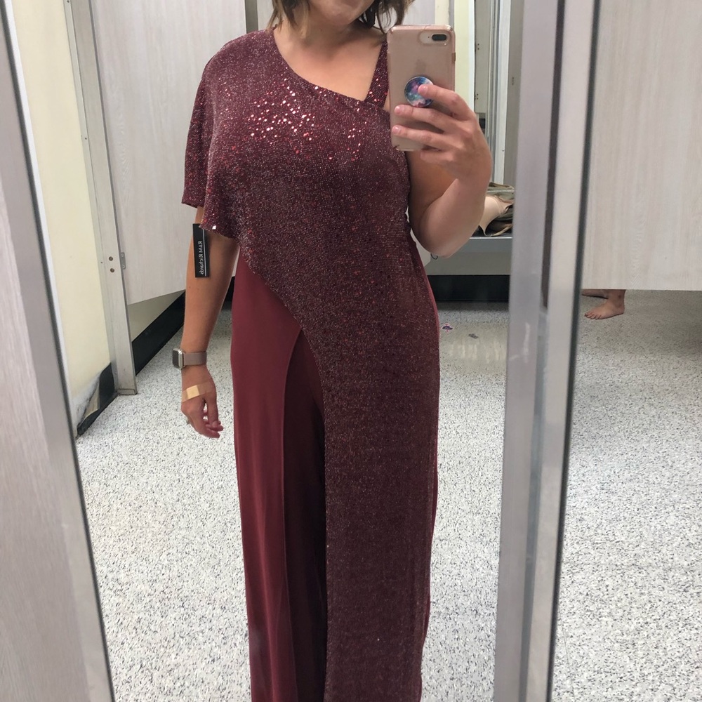One piece pant suit